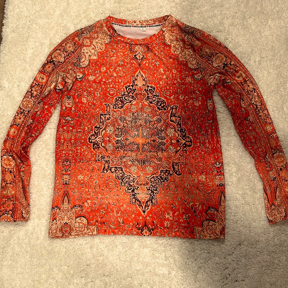 Exclusive, pattern top, Small